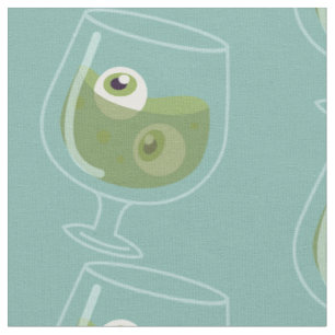 halloween cocktail Augenbrauen spukhafte Augen Stoff