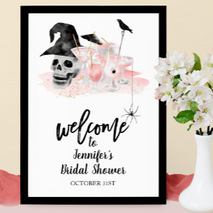 Halloween-Cocktail-Brautjungfer-Abschiedsparty-Wil Poster