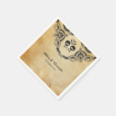 Halloween Cocktail Napkin - Gotik Serviette (Ecke)