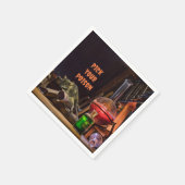 Halloween Cocktail Napkins, pick Dein Gift Serviette (Ecke)