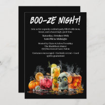 Halloween Cocktail Party | Booze Night