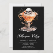Halloween-Cocktail-Party Einladung (Vorderseite)