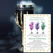 Halloween Cocktail Party Einladung