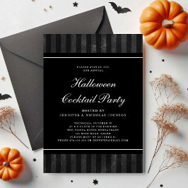 Halloween Cocktail Party Einladung