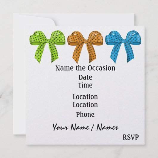 Halloween Cocktail-Party Einladung von SRF (Rückseite)