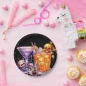 Halloween Cocktail Party Pappteller (Party)