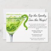 Halloween Cocktail Party | Potion Magique Einladung (Vorderseite)