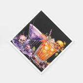 Halloween Cocktail Party Serviette (Ecke)