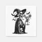 Halloween Cocktail Party Serviette (Vorderseite)