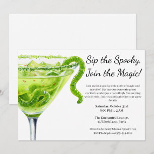 Halloween-Cocktailparty   Potion Magique Einladung