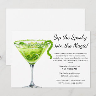 Halloween-Cocktailparty   Potion Magique Einladung