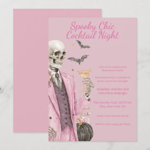 Halloween-Cocktailparty   Spukschicke Nacht Einladung