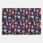Halloween-Cocktails und -tränke Geschenkpapier Set (Vorderseite 2)