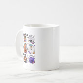 Halloween Coffee Funny Halloween Saison Spooky Kaffeetasse (Vorderseite Links)
