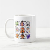 Halloween Coffee Funny Halloween Saison Spooky Kaffeetasse (Links)