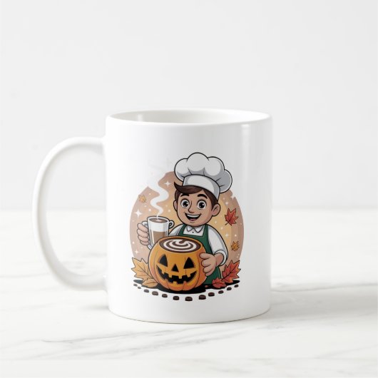 Halloween Coffee Lover Tasse (Links)