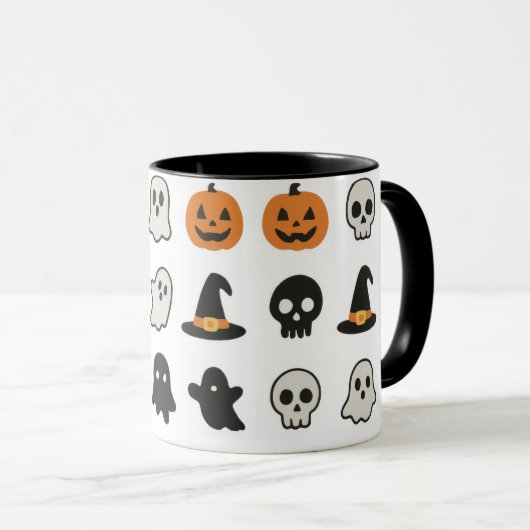 Halloween Coffee Mug Tasse (VorderseiteRechts)
