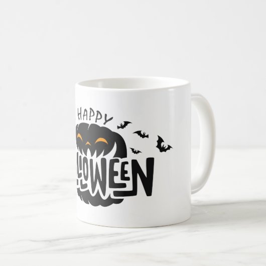 Halloween Coffee Tasse (VorderseiteRechts)