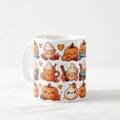 Halloween Coffee Tasse (Vorderseite Links)