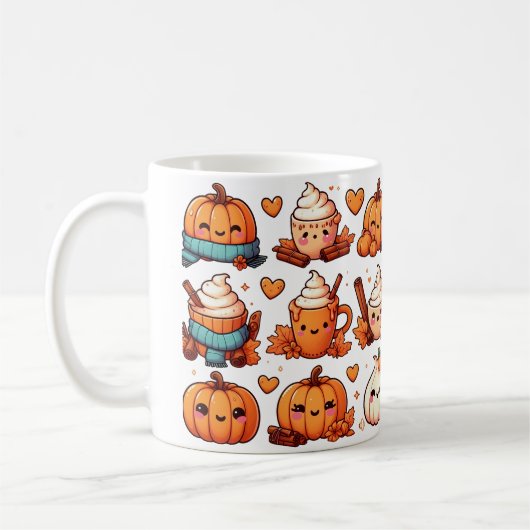 Halloween Coffee Tasse (Links)