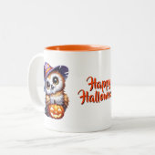 Halloween Coffee Tasse (Vorderseite Links)