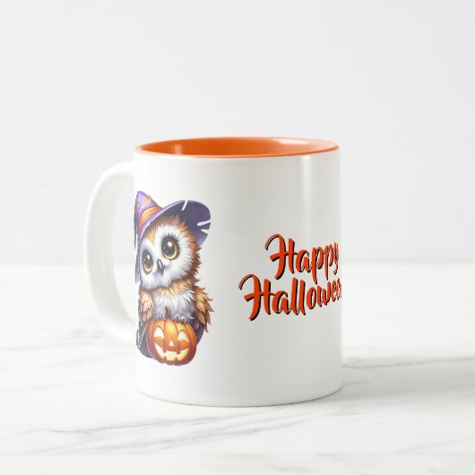 Halloween Coffee Tasse (Vorderseite Links)