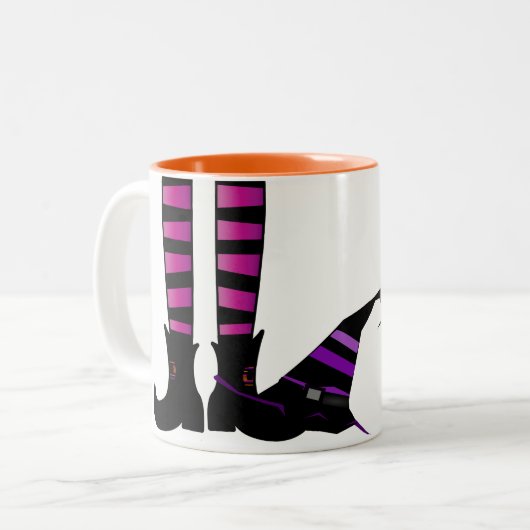 Halloween Coffee Tasse (Vorderseite Links)