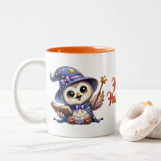 Halloween Coffee Tasse (Mit Donut)