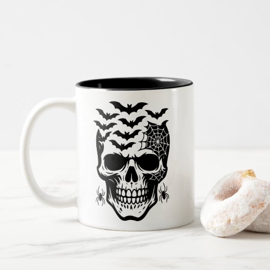 Halloween Coffee Tasse (Mit Donut)