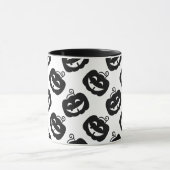 Halloween Coffee Tasse mit Spooky Pumpkin (Zentrum)