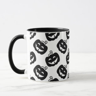 Halloween Coffee Tasse mit Spooky Pumpkin