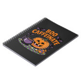 Halloween Coffee Vibes Notebook Notizblock (Linke Seite)