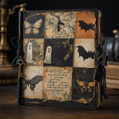Halloween Collage Ghost & Pumpkin Decoupage Seidenpapier