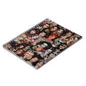 Halloween Collage Notebook Notizblock (Linke Seite)