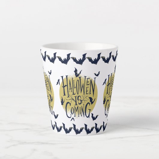 Halloween Collection - Halloween kommt Milchtasse (Vorderseite)