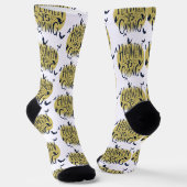 Halloween Collection - Halloween kommt Socken (Gewinkelt)