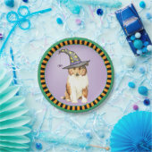 Halloween Collie Pappteller (Party)