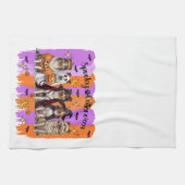 Halloween Collies Geschirrtuch (Horizontal)