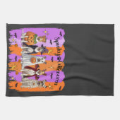 Halloween Collies Geschirrtuch (Horizontal)