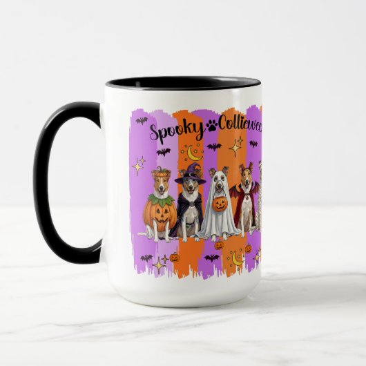 Halloween Collies Tasse (Links)