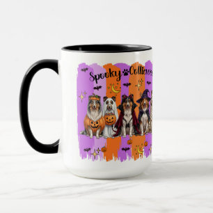 Halloween Collies Tasse