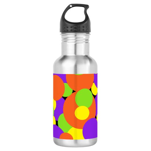 Halloween Colors | Kreisel | Edelstahlflasche (Vorderseite)