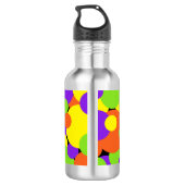 Halloween Colors | Kreisel | Edelstahlflasche (Rückseite)
