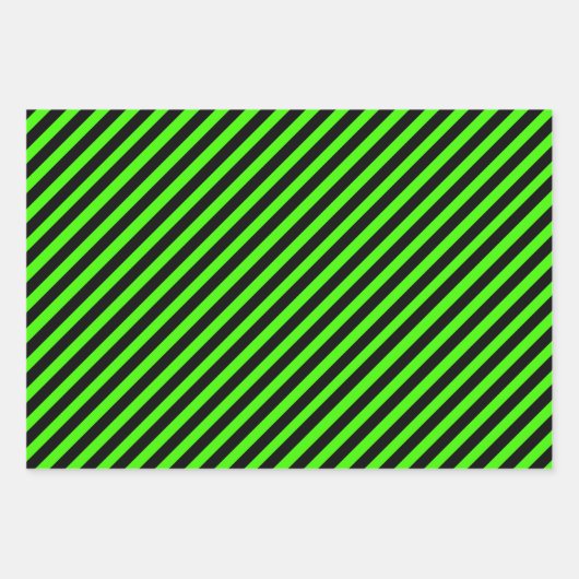 Halloween Colors Trick oder Treat Geschenkpapier Set (Vorderseite)