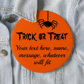 Halloween Colossal 6" Round Button Button (Beispiel)