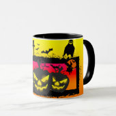 Halloween Combo-Tasse Tasse (VorderseiteRechts)