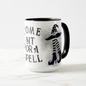 Halloween Come Sit für eine Zauberei-Tasse Tasse (VorderseiteRechts)