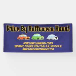Halloween Community Drive by Event Banner