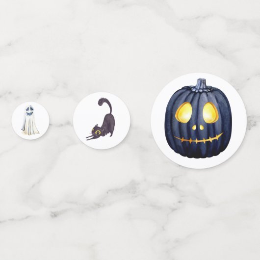 Halloween Confetti Konfetti (Rückseiten)