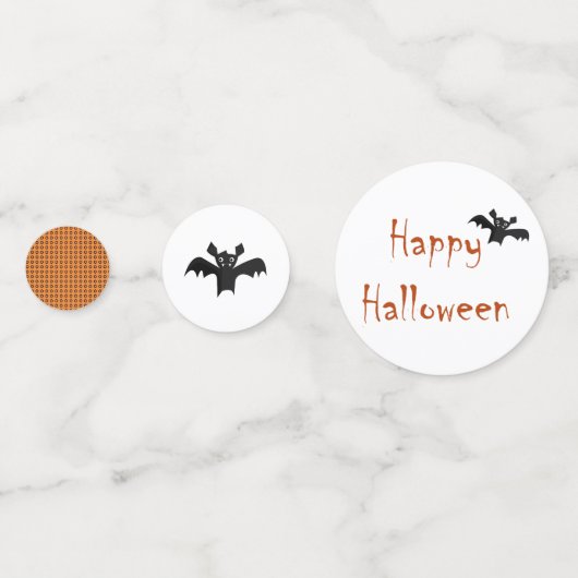 Halloween Confetti Konfetti (Rückseiten)